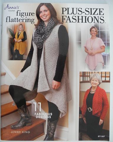 KING, Jennie - Figure flattering plus-size fashions - 11 fabulous designs (crochet)