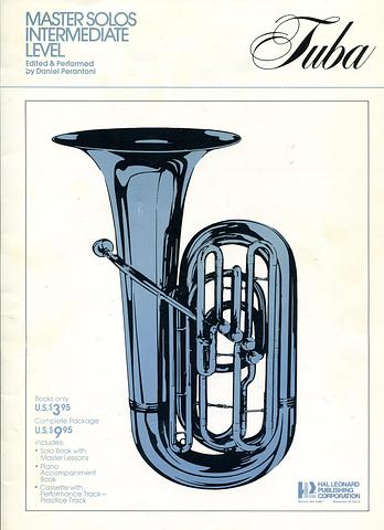 PERANTONI, Daniel (ed) - Tuba: master solos intermediate level
