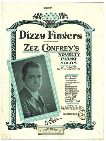 CONFREY, Zez - Dizzy fingers - piano duet
