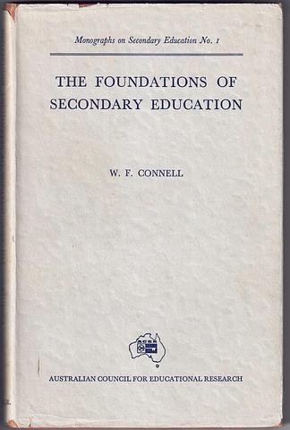 CONNELL; WF - The Foundations of Secondary Education