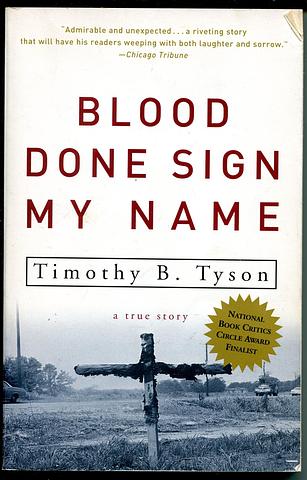 TYSON, Timothy B - Blood done sign my name