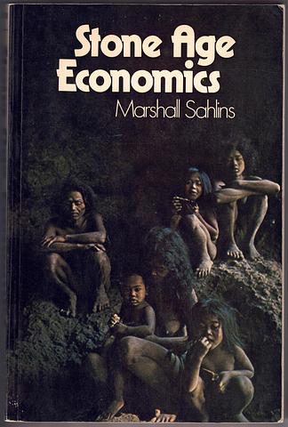 SAHLINS, Marshal - Stone Age economics