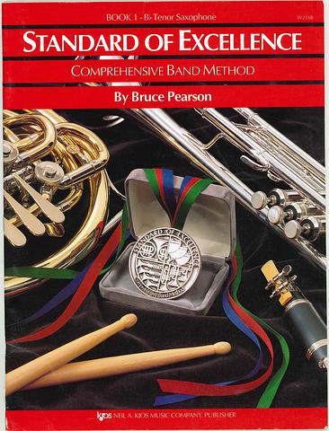PEARSON, Bruce - Comprehensive band method - Book 1 B flat tenor saxophone