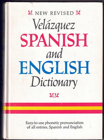 CADENA, Mariano Velazquez de la - Spanish and English Dictionary