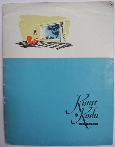 KARTNA, M (Ed)  - Kunst ja kodu - No 1, 1958