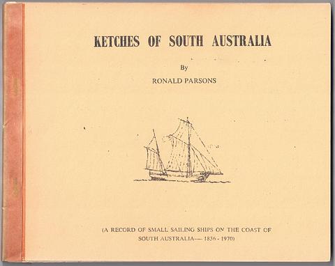 PARSONS, Ronald - Ketches of South Australia 3rd ed